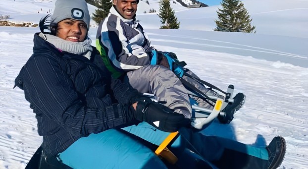 Karthi Schlitten scharf